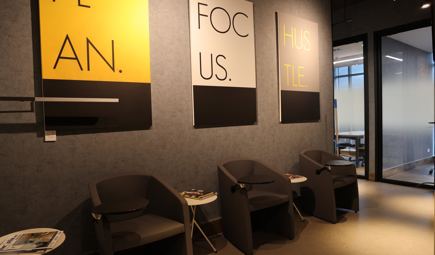 Lounge de espera y coffee break